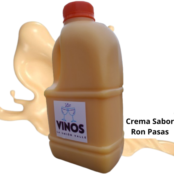Crema De Ron Con Pasas Litro - Imagen 2